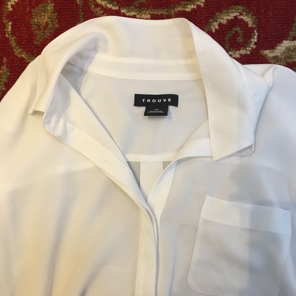 Collared Quarter Length Button Down - image 2